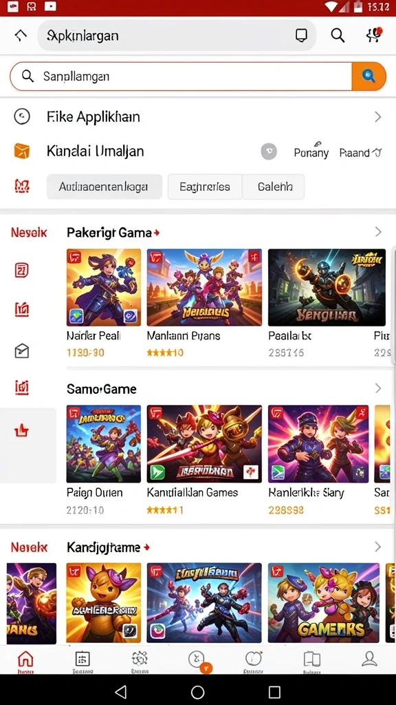 Screenshot menampilkan aksi seru saat bermain.