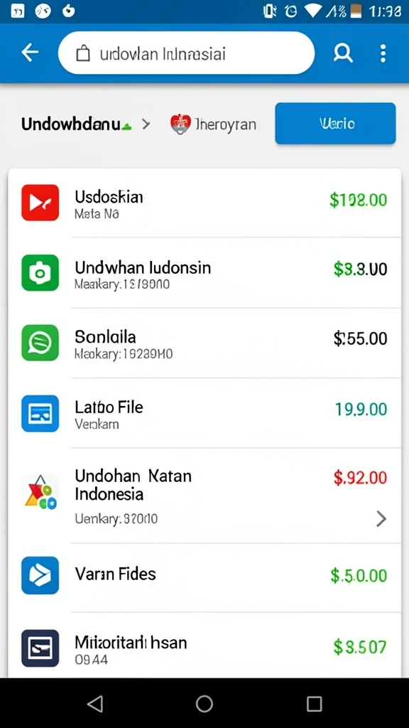 Tampilan antarmuka yang menarik dan user-friendly.