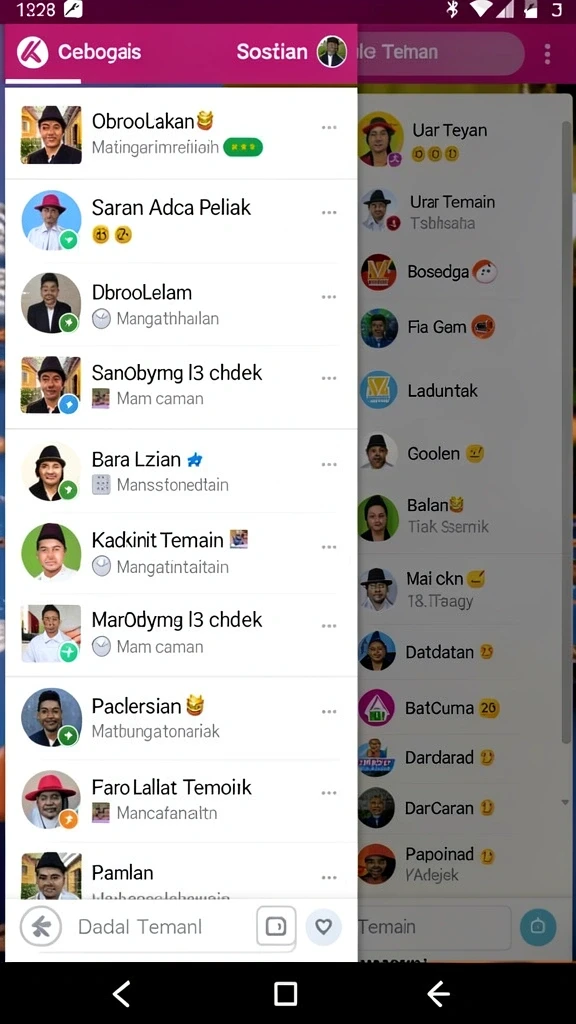 Tampilan grafis DAX69 yang memukau.