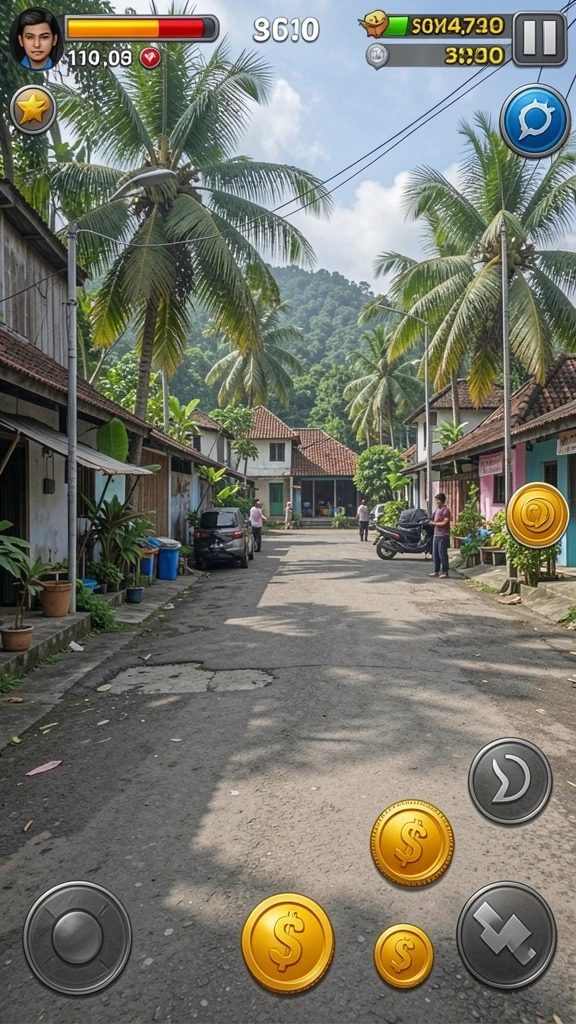 Tampilan utama aplikasi DEWATOGEL yang menarik dan mudah dinavigasi.