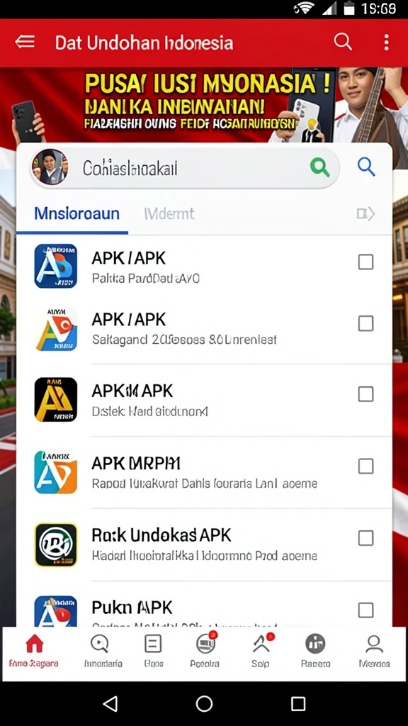 Fitur turnamen yang menantang dan menyenangkan.