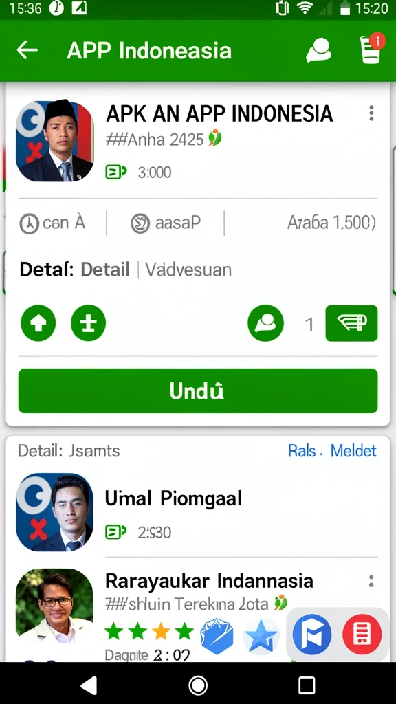 Tampilan antarmuka yang menarik dan mudah digunakan.