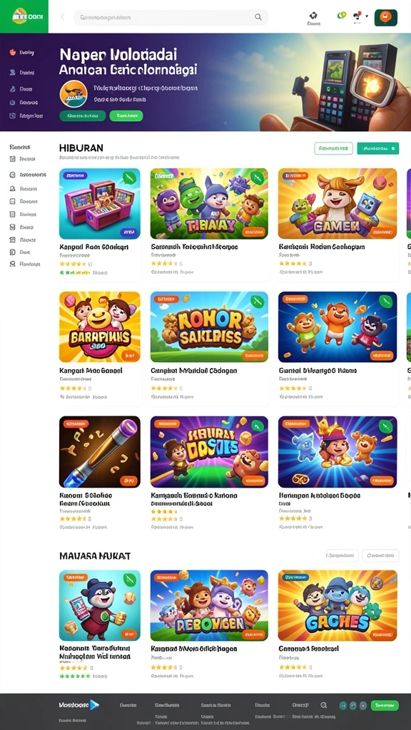 Beragam pilihan tema slot yang menarik.