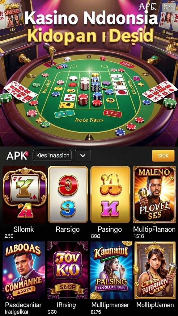 Beragam pilihan tema slot yang menghibur.