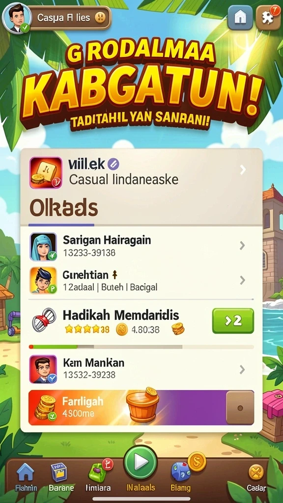 Bonus dan promosi menarik setiap minggu.