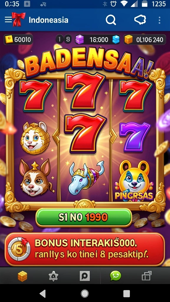 Sistem bonus yang menguntungkan bagi pemain.