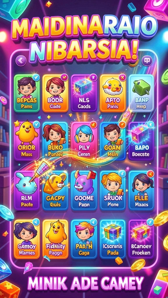 Banyak pilihan permainan slot dengan desain yang menawan.