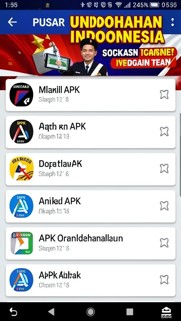 Antarmuka utama KEKAR4D yang menarik dan mudah dinavigasi.
