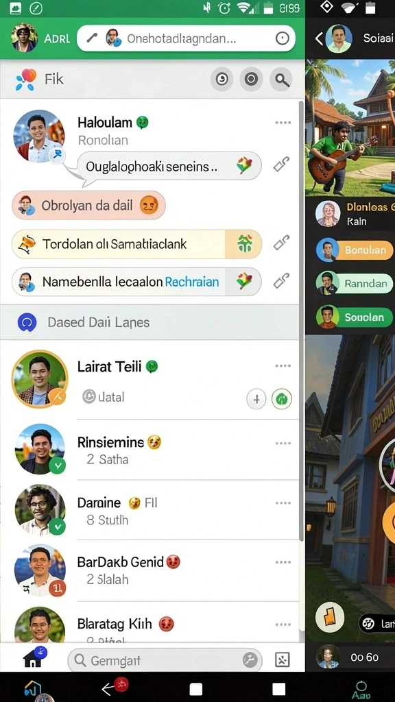 Menampilkan berbagai tema menarik untuk pengalaman bermain yang seru.