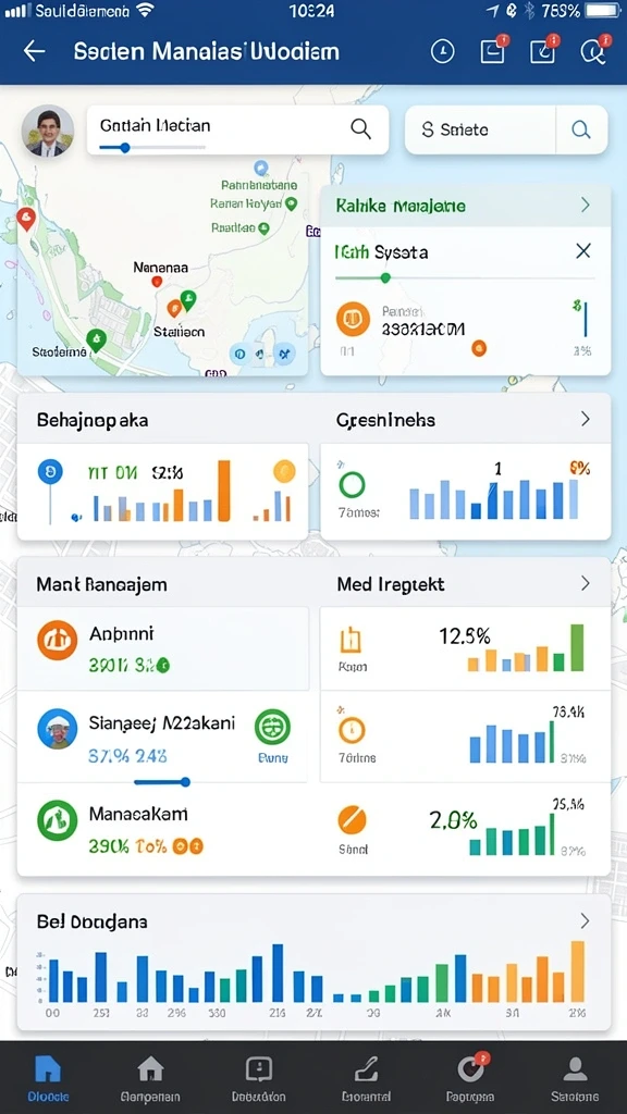 Tampilan antarmuka yang modern dan user-friendly.