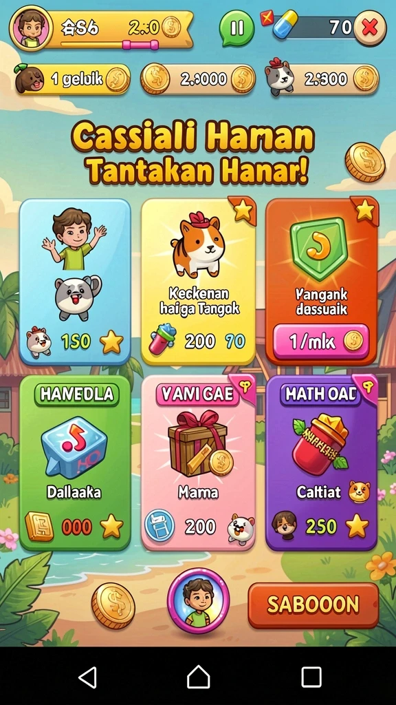 Pengalaman sosial yang menyenangkan dengan pemain lain.