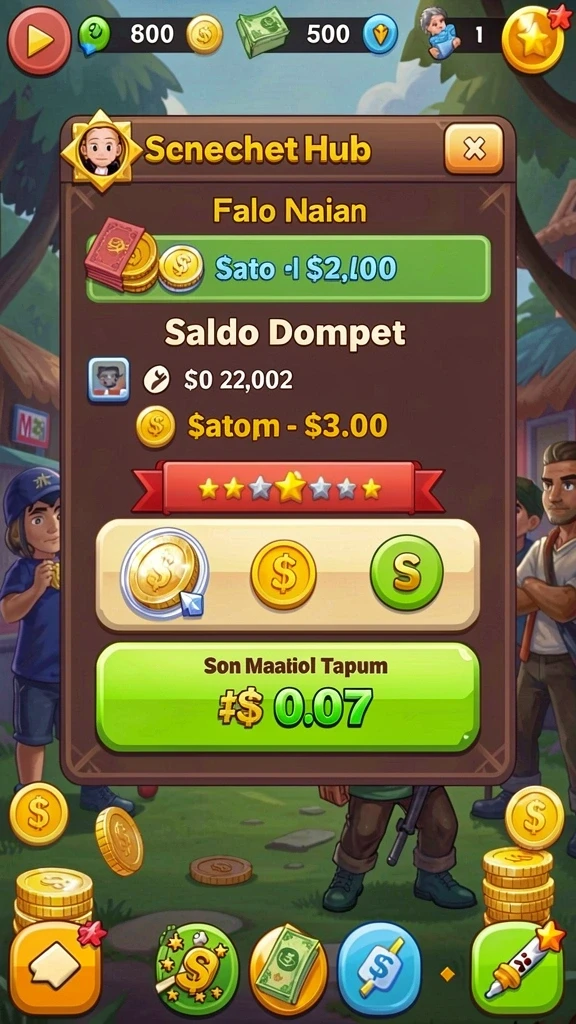 Fitur bonus yang menambah keseruan bermain.