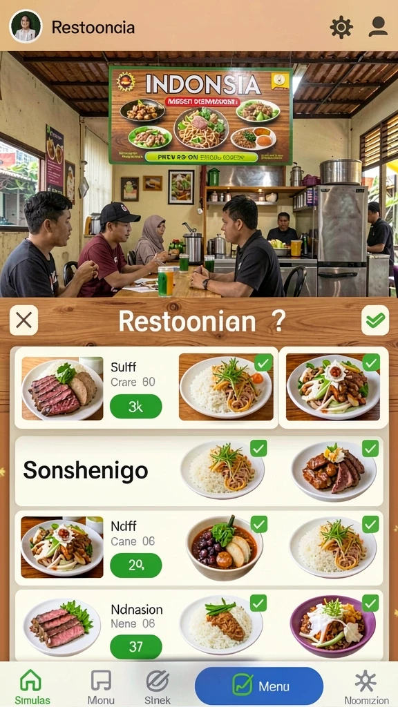 Tampilan tema slot yang bervariasi dan menawan.