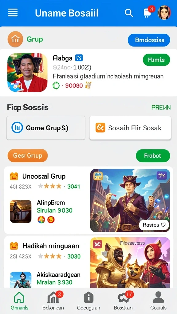 Screenshot menampilkan antarmuka pengguna yang bersih dan modern.