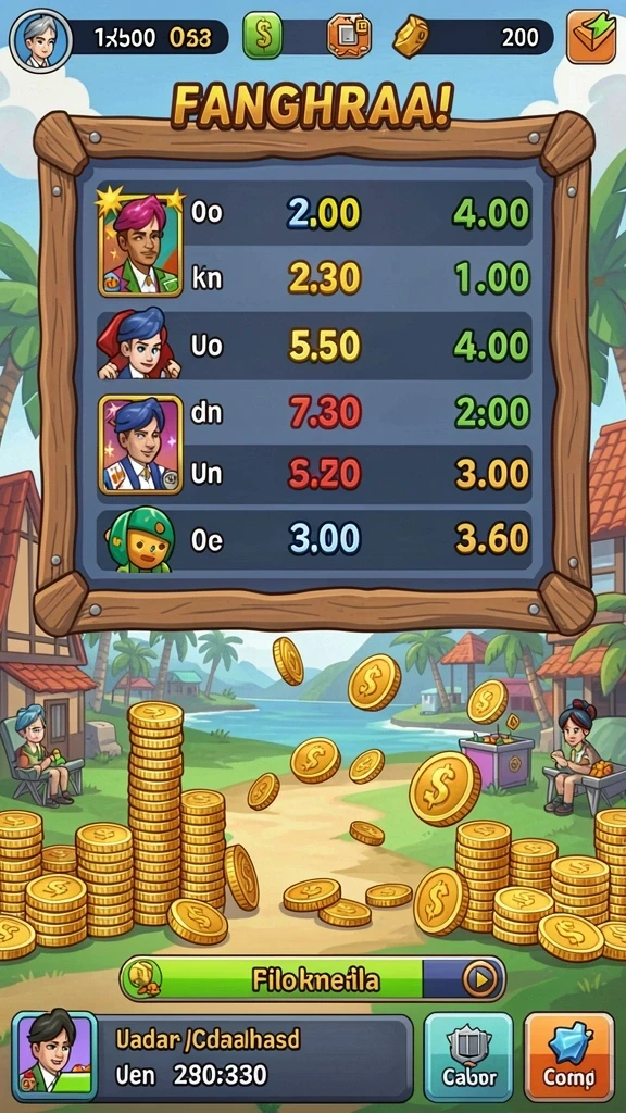 Sistem reward yang menarik untuk pemain.