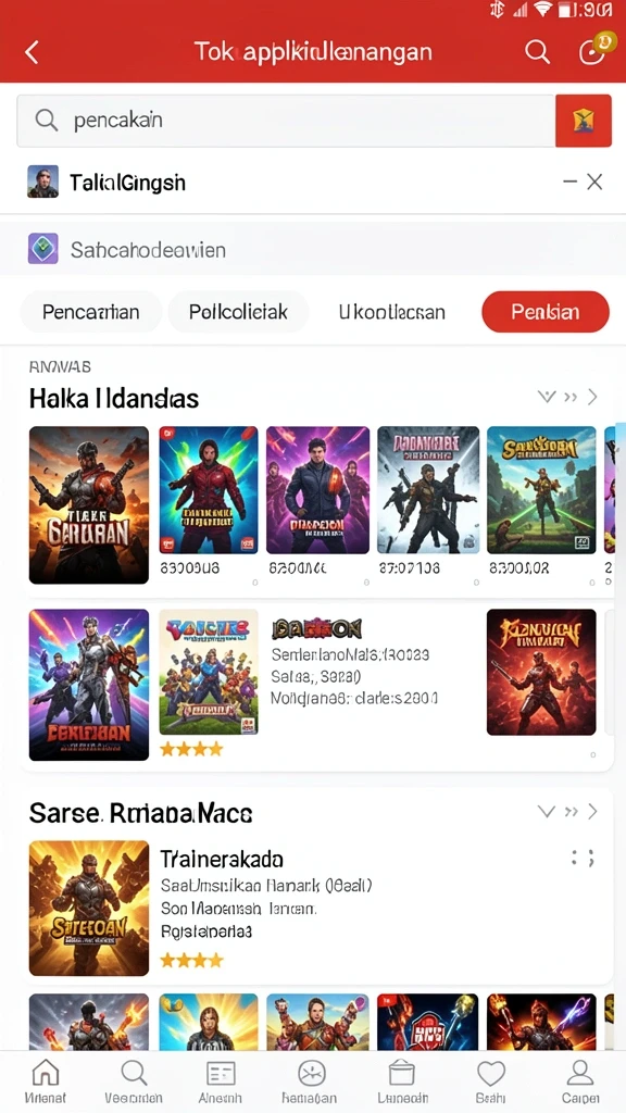 Beragam level menantang untuk dieksplorasi.