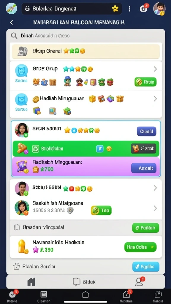 Beragam pilihan tema slot yang menghibur.