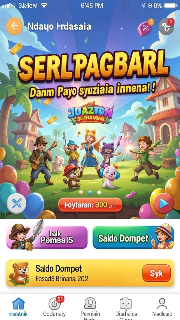 Beragam tema slot yang menghibur.