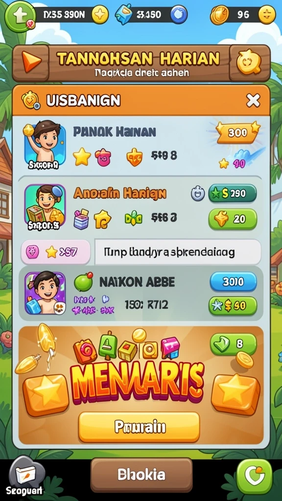Berbagai pilihan permainan slot dengan tema menarik.