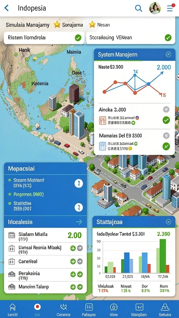 Tampilan antarmuka yang menarik dan user-friendly.