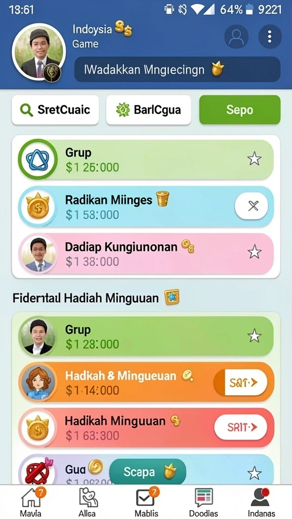 Sistem keamanan yang canggih menjamin kenyamanan bermain.