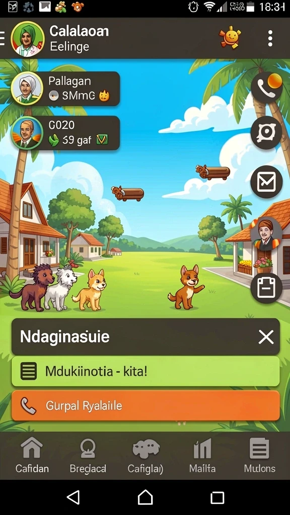 Tampilan antarmuka SEHOKI yang menarik dan user-friendly.