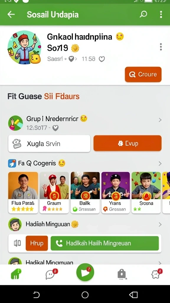 Screenshot menampilkan antarmuka pengguna yang intuitif.
