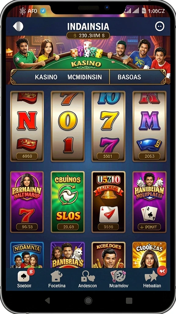 Tampilan menarik dari permainan slot terbaru.