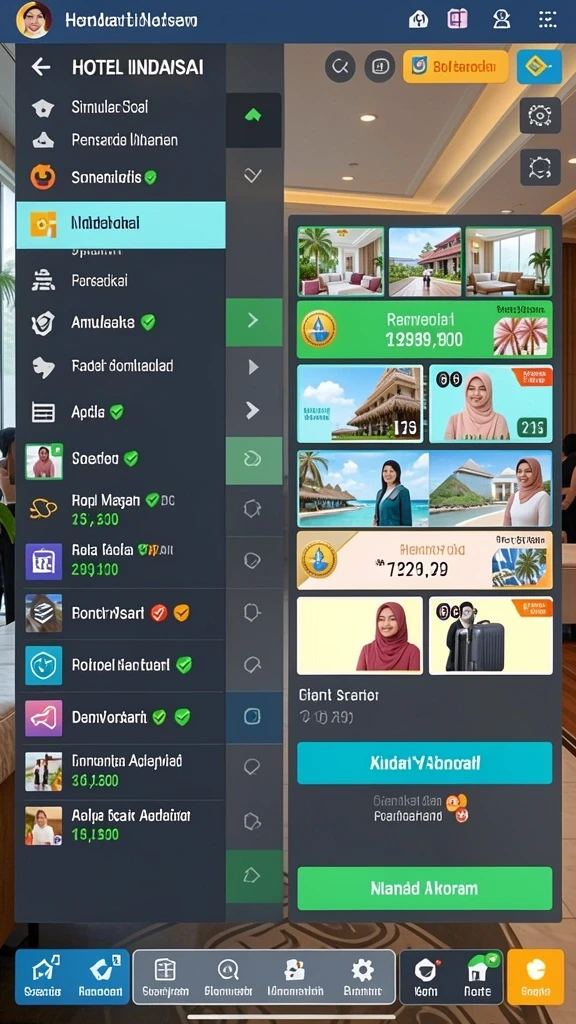 Beragam tema permainan slot yang seru.