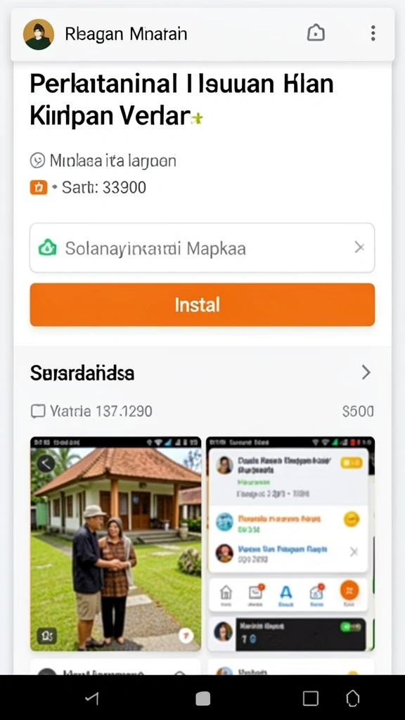 Tampilan antarmuka TOGELUP yang menarik dan user-friendly.