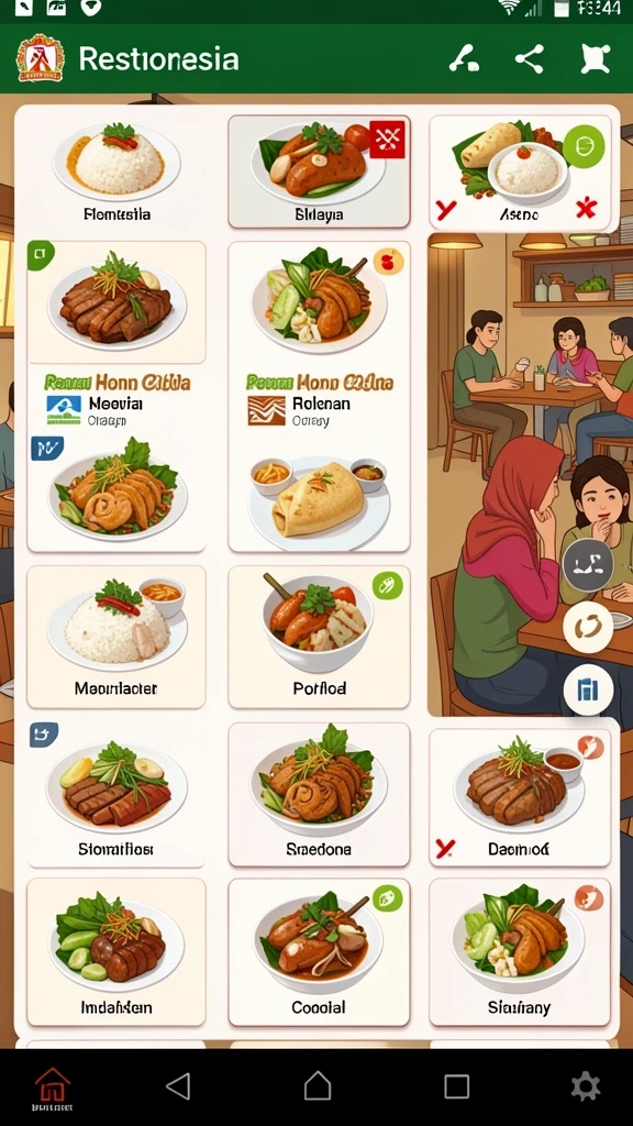 Tampilan antarmuka yang menarik dan mudah digunakan.