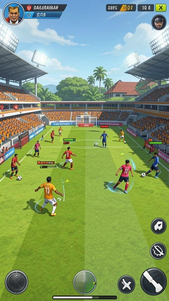 Berbagai pilihan permainan menarik untuk dimainkan.